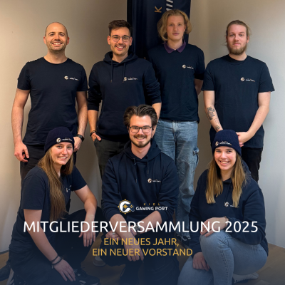 Mitgliederversammlung 2025: Der neue Vorstand des Kiel Gaming Port